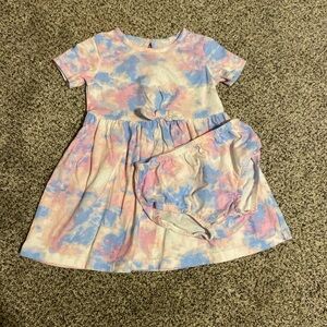 Carter's Pastel Kids Dress with Bloomers